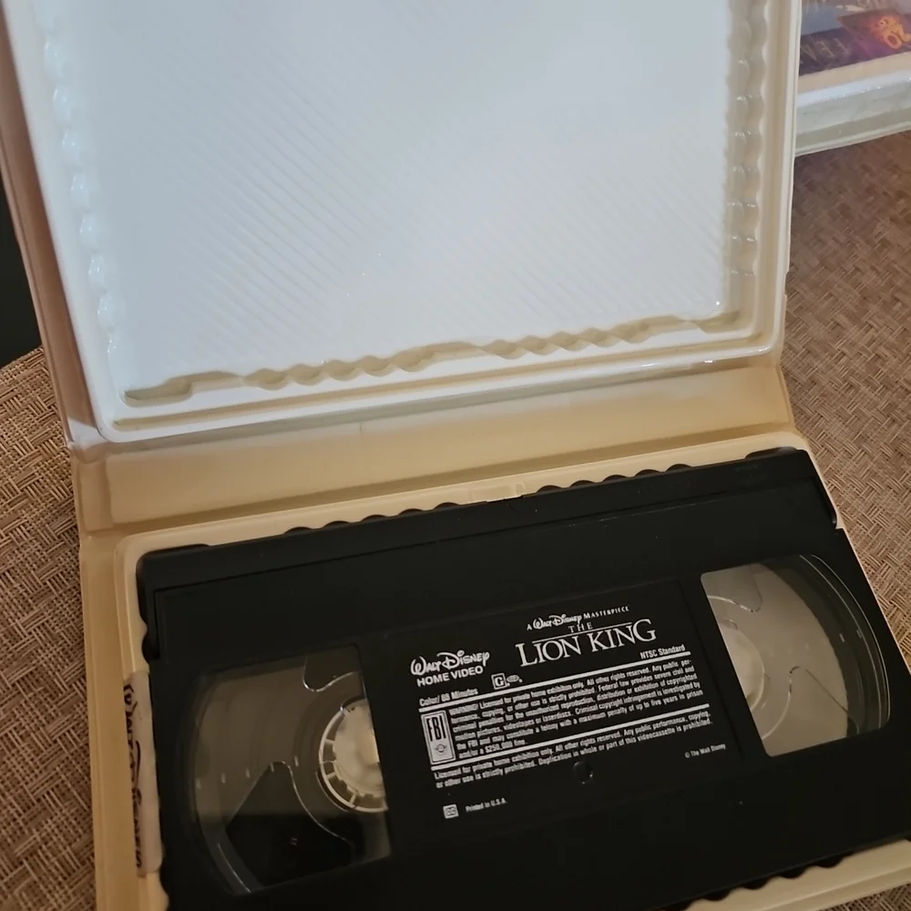 Walt Disney Masterpiece The Lion King VHS